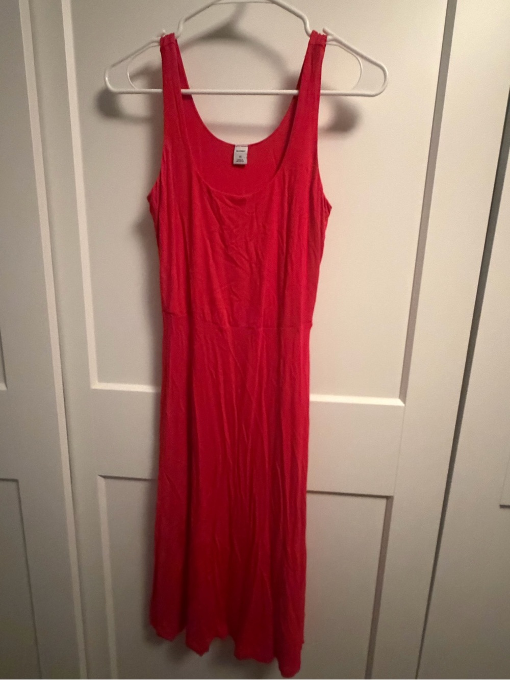 Old Navy Classic Sleeveless Red Summer Dress - xs